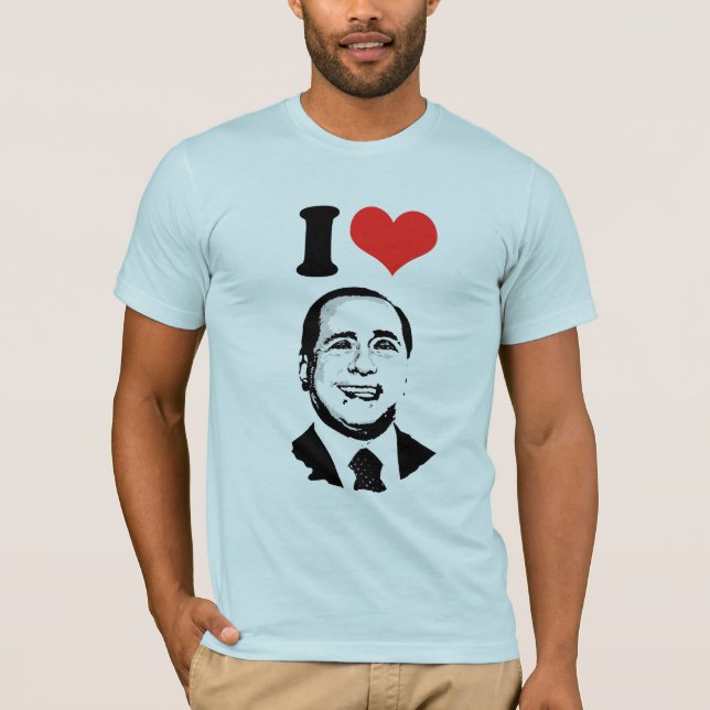 T-shirt Silvio Berlusconi (Devant)