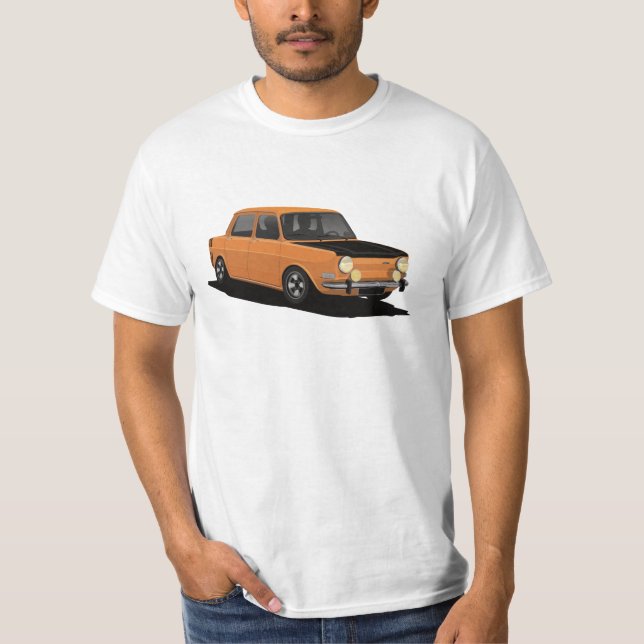 T-shirt Simca Rallye 1000 | 9 options de couleur (Devant)