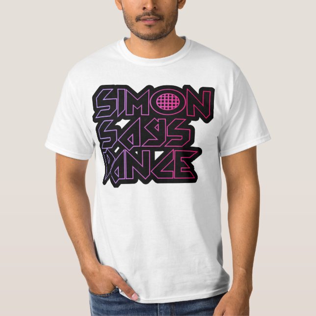T-shirt Simon dit la chemise de danse (Devant)