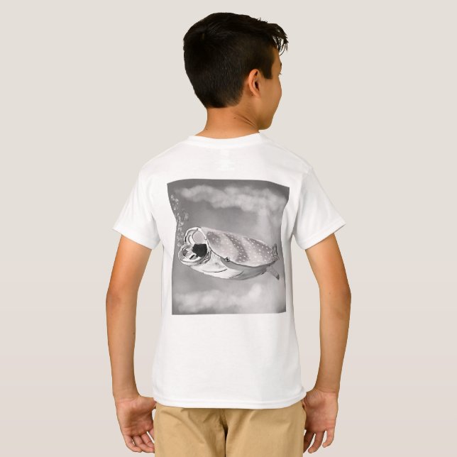 T-shirt Simon Le Requin Baleine (Dos entier)
