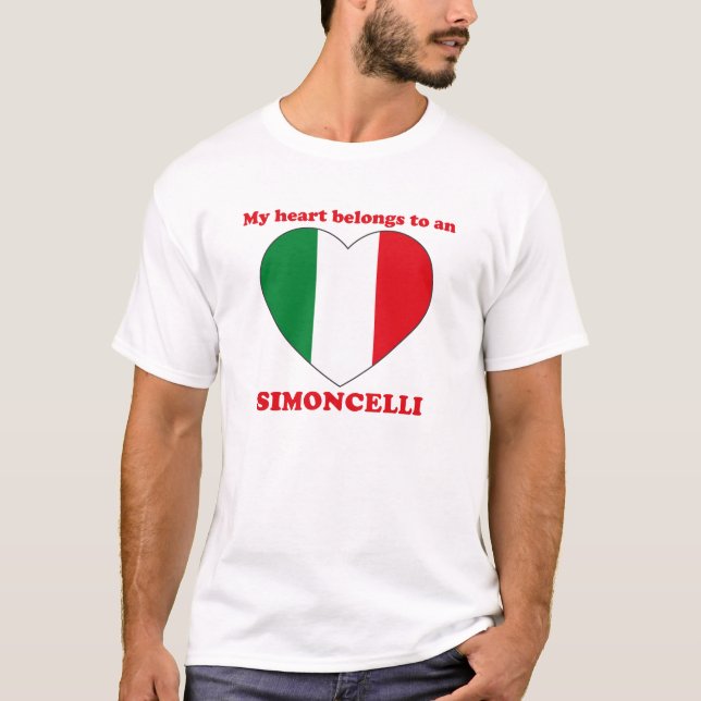 T-shirt Simoncelli (Devant)