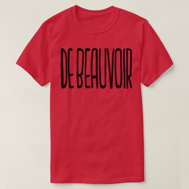 T-shirt Simone de Beauvoir (Design devant)