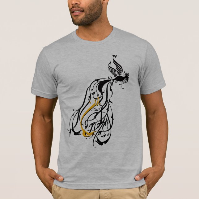 T-shirt Simorgh et l'Iran (Devant)