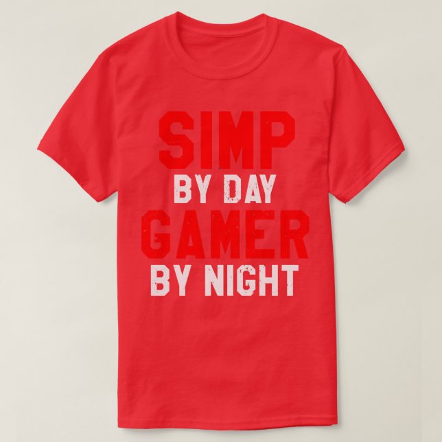 T-shirt Simp Gamer (Design devant)