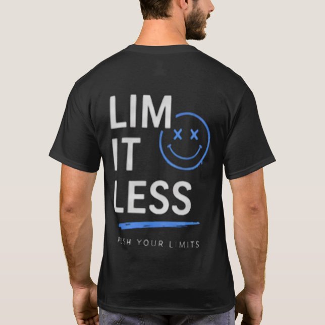 T-Shirt Simple à Esthétique Textuelle | Restez Con (Dos)