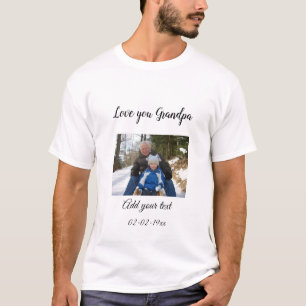 T-shirt simple couleur minime photo mon anniversaire de gr