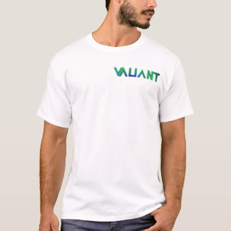 T-shirt simple de basculement vaillant