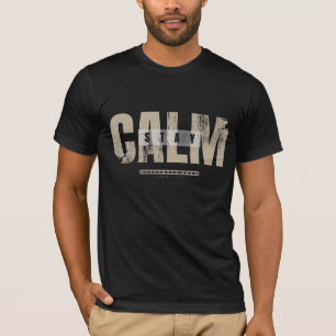 T-shirt Simple & Direct: Restez Calme