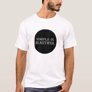 T-shirt simple est beau