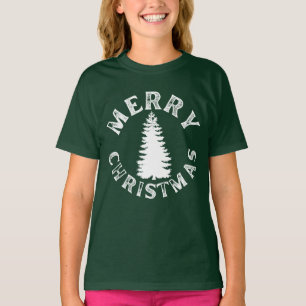 T-SHIRT SIMPLE JOYEUX ARBRE DE NOËL