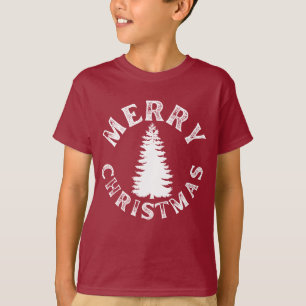 T-SHIRT SIMPLE JOYEUX ARBRE DE NOËL