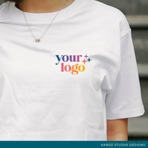 T-shirt simple logo employé personnel