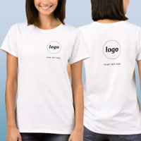 Simple Logo et Texte Entreprise Blason et Dos