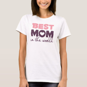 T-shirt Simple meilleure maman dans le monde Débardeur de