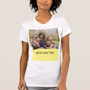T-shirt simple minimum ajouter votre texte photo noël T-S