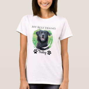 T-shirt Simple moderne Animaux de compagnie Meilleur Ami P