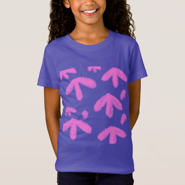 T-Shirt SIMPLE MODERNE MODERNE MONOGRAM ÉLÉGANT CHIC STYLE (Devant)
