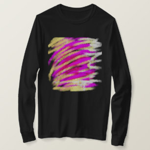 T-SHIRT SIMPLE MODERNE MODERNE MONOGRAM ÉLÉGANT CHIC STYLE