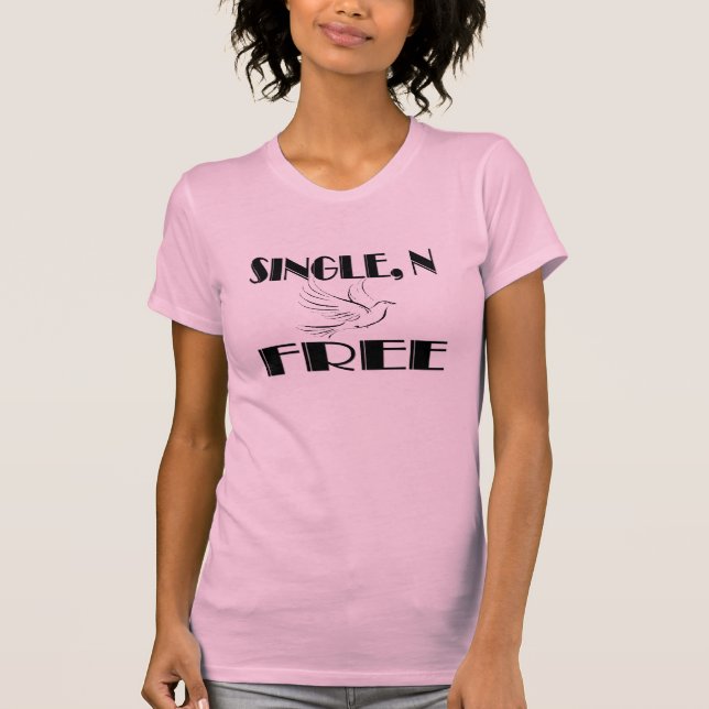 T-shirt Simple, n libre (Devant)