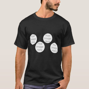 T-shirt Simple personnalisation créer votre propre collage