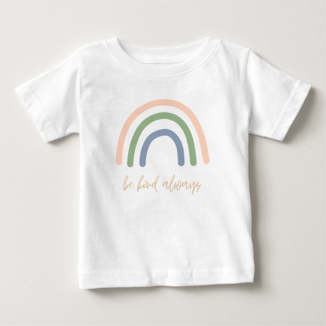 T-shirt simple pour bébé (Devant)