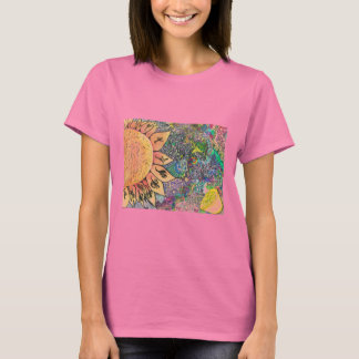 T-shirt simple pour dames