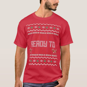 T-shirt Simple Prêt À Jingle Mens Drôle Vilain Noël S
