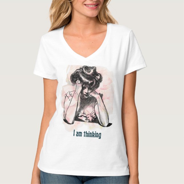 T-shirt Simple réflexion (Devant)