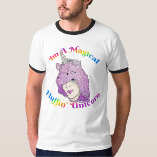 T-Shirt simple Ringard pour hommes Fluffin magique