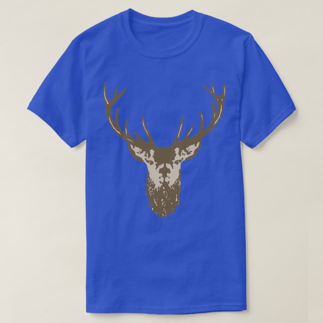 T-shirt Simple Seamus naturel (Design devant)