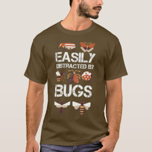 T-shirt Simplement Distrait Par L'Entomologie Des Insectes