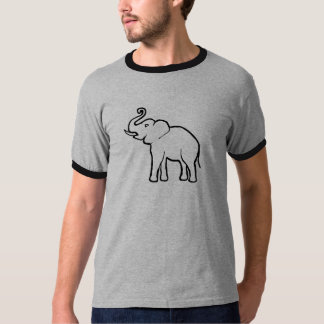 T-shirt Simplement éléphant