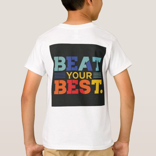 T-shirt Simplicité classique (Dos)