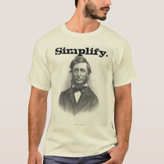 T-shirt Simplifiez