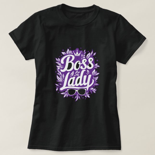 T-shirt Simply Bossy (Design devant)