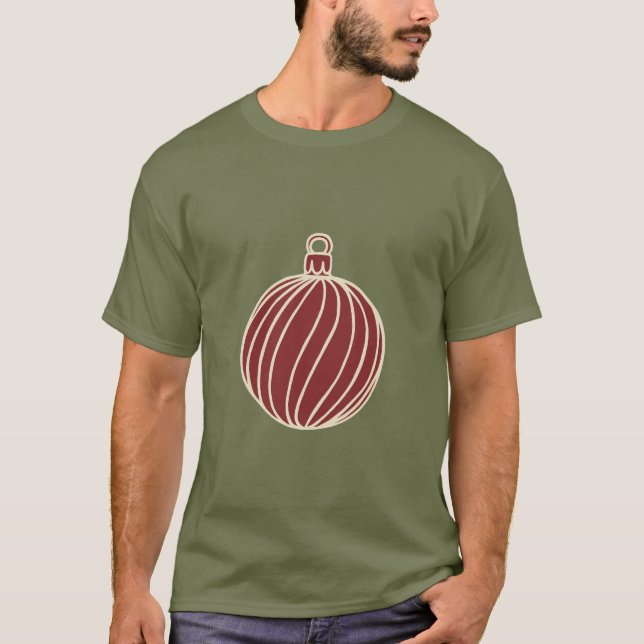 T-shirt Simply Christmas Collection - Bauble (Devant)