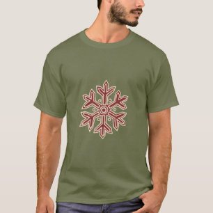 T-shirt Simply Christmas Collection - Flocon de neige