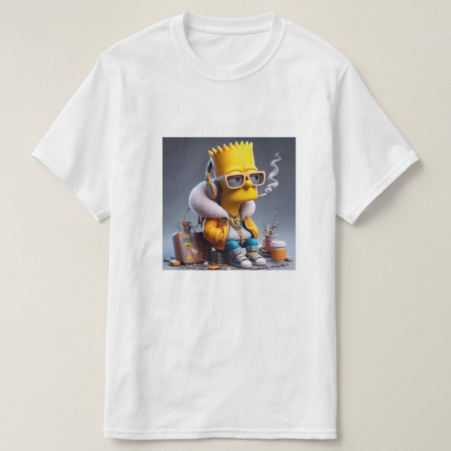 T-SHIRT SIMPSON'S (Design devant)