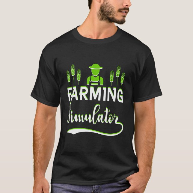 T-shirt Simulateur agricole (Devant)