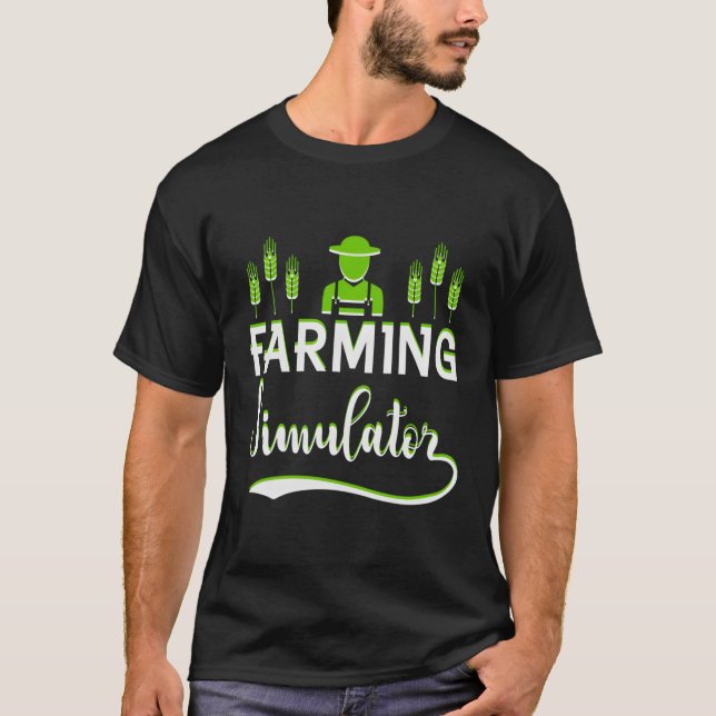 T-shirt Simulateur agricole (Devant)
