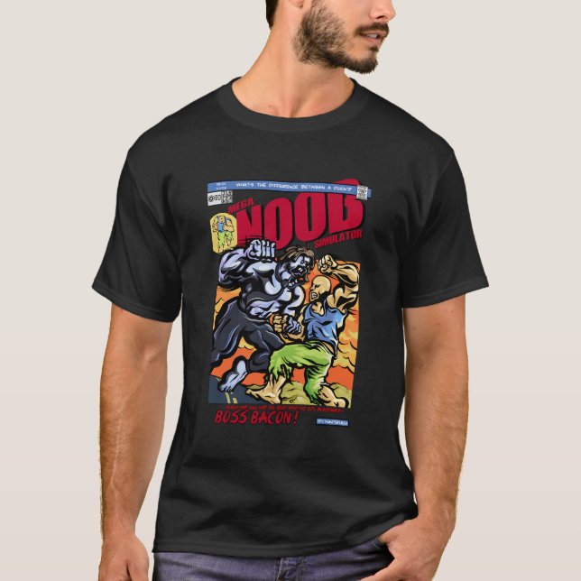 T-shirt Simulateur Mega Noob (Devant)