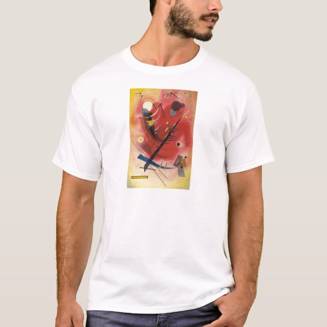 T-shirt Simulation interne peinture Abstraite (Devant)