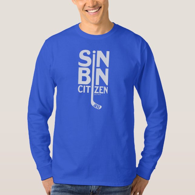 T-shirt Sin Bin Citizen Hockey (Devant)