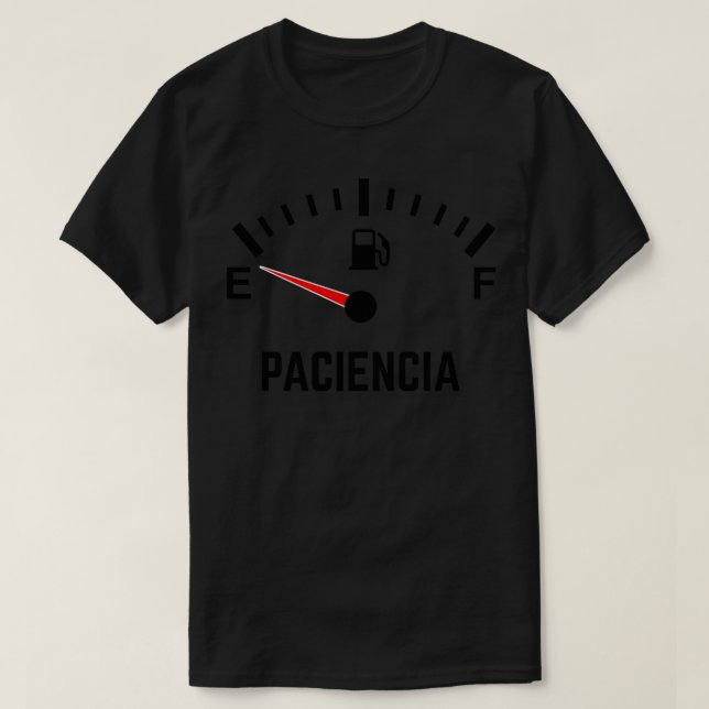 T-shirt Sin paciencia (Design devant)