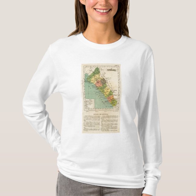 T-shirt Sinaloa, Mexique (Devant)
