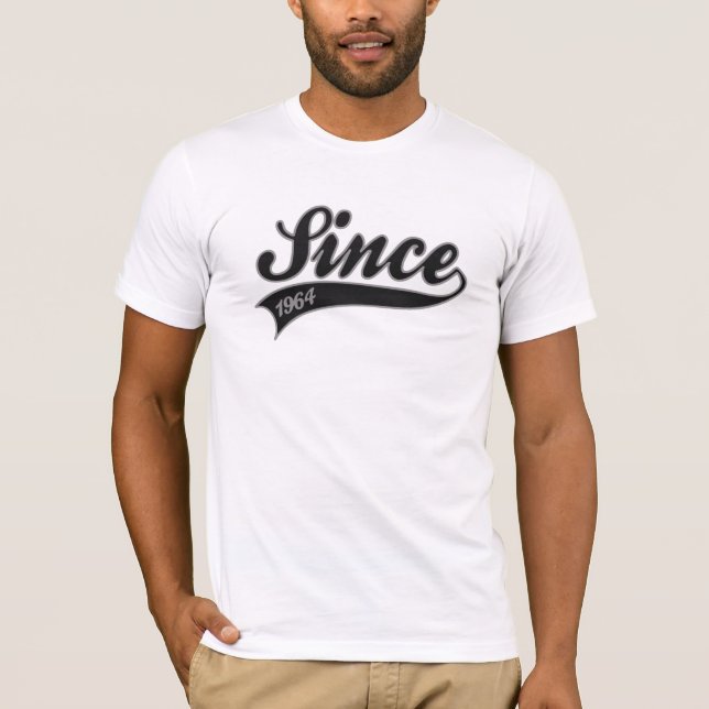 T-shirt since1964 - anniversaire (Devant)
