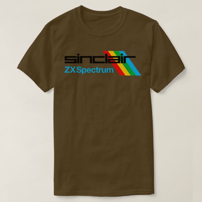 T-shirt Sinclair ZX Spectrum 1 (Design devant)