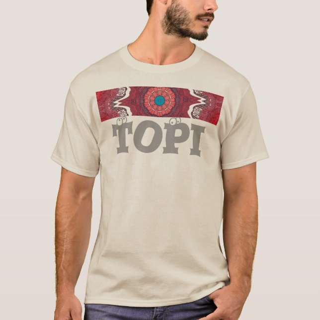 T-shirt Sindhi Ethnic Tribal Motif Art (Devant)