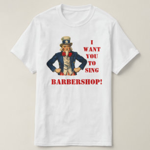 T-shirt Sing Barbershop