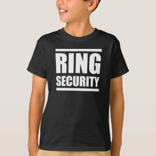 T-shirt Sing Security Boys chemise mariage